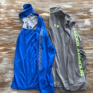 Under armour 1/2 zip long sleeve golf  Y Large